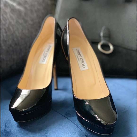 Jimmy Choo Shoes - Gorgeous Black Jimmy Choo Platforms